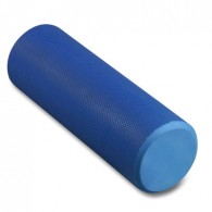 Ролик массажный для йоги INDIGO Foam roll IN021 15*45 см Синий