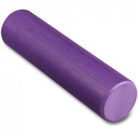 Ролик массажный для йоги INDIGO Foam roll IN022 15*60 см Фиолетовый