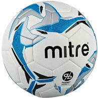 Мяч футбольный №5 MITRE ASTRO DIVISION HYPERSEAM матчевый (термопластичн.PU) BB1069WKR Бело-Голубой